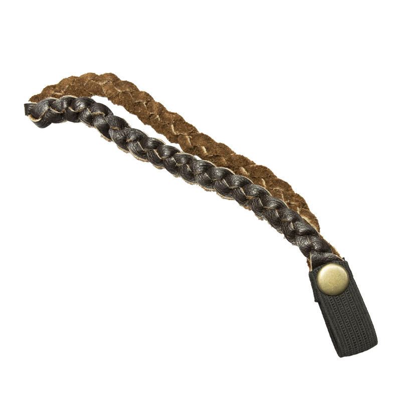 Plaited Leather Walking Stick Wrist Loop (Pack of 10)